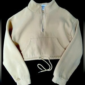 Princess Polly Tan Quarter Zip